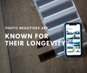 Photo negatives are for their longevity